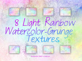 Rainbow-watercolor-grunge-textures