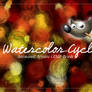 GIMP-Brush Watercolor-cycles