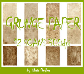 12x scanned Grunge Paper