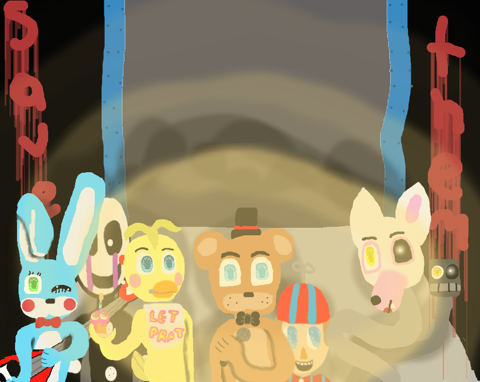 FNAF 2 New animatronics by madmax662 on DeviantArt