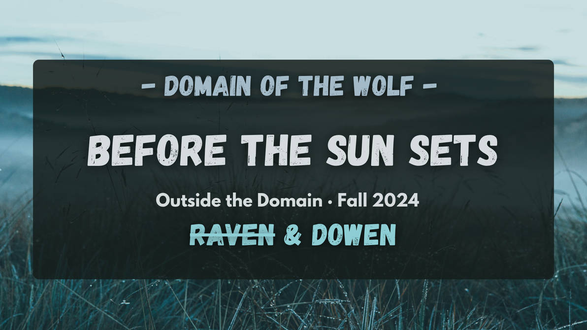 [DotW] Before the sun sets by Borkzoir on DeviantArt