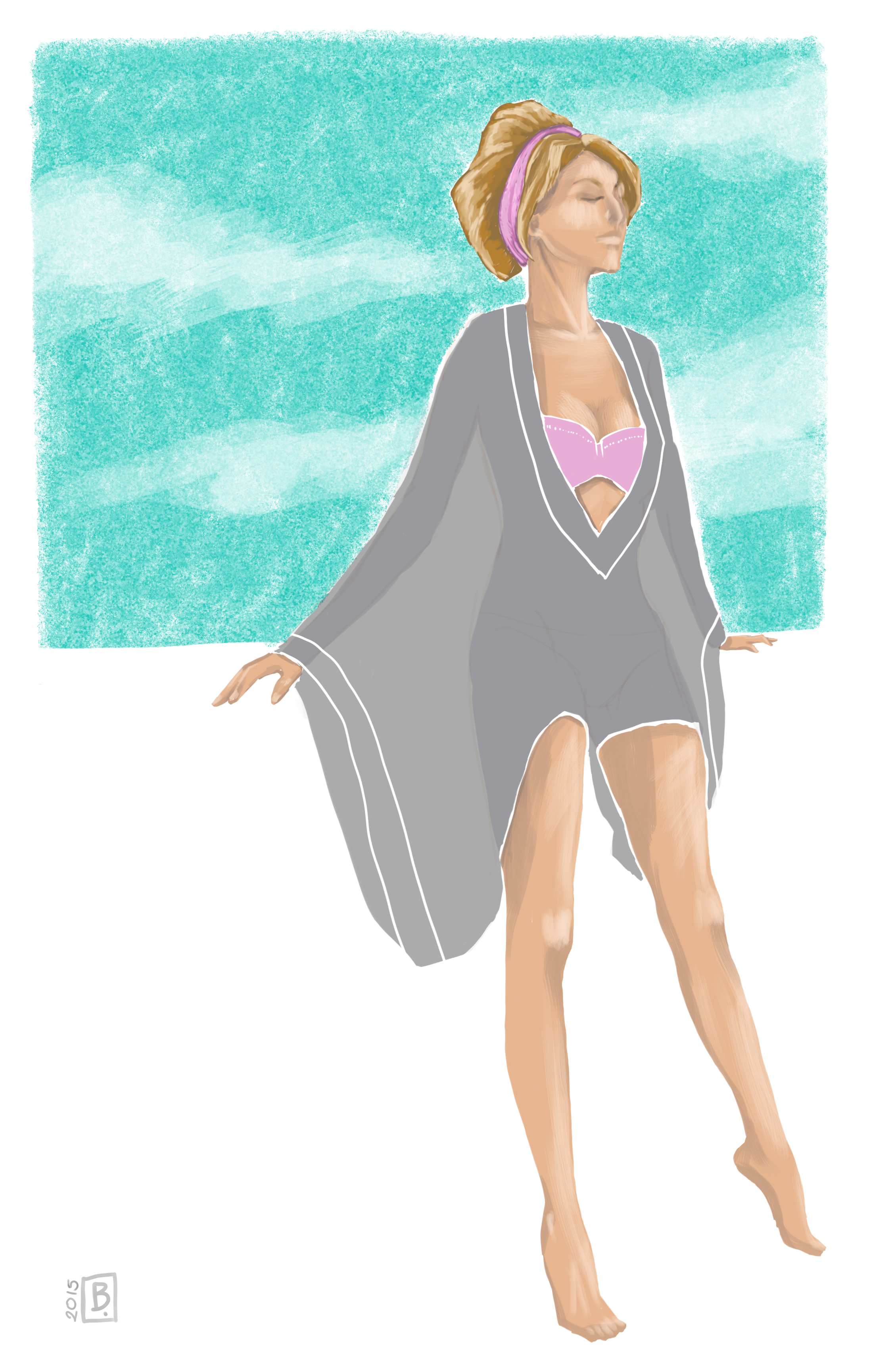 fashion figure: sea