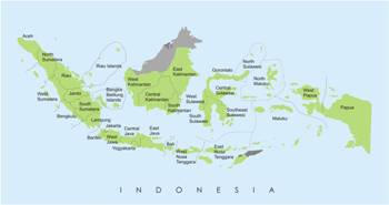 Peta Indonesia / Indonesian Map (AI/PDF/CDR)