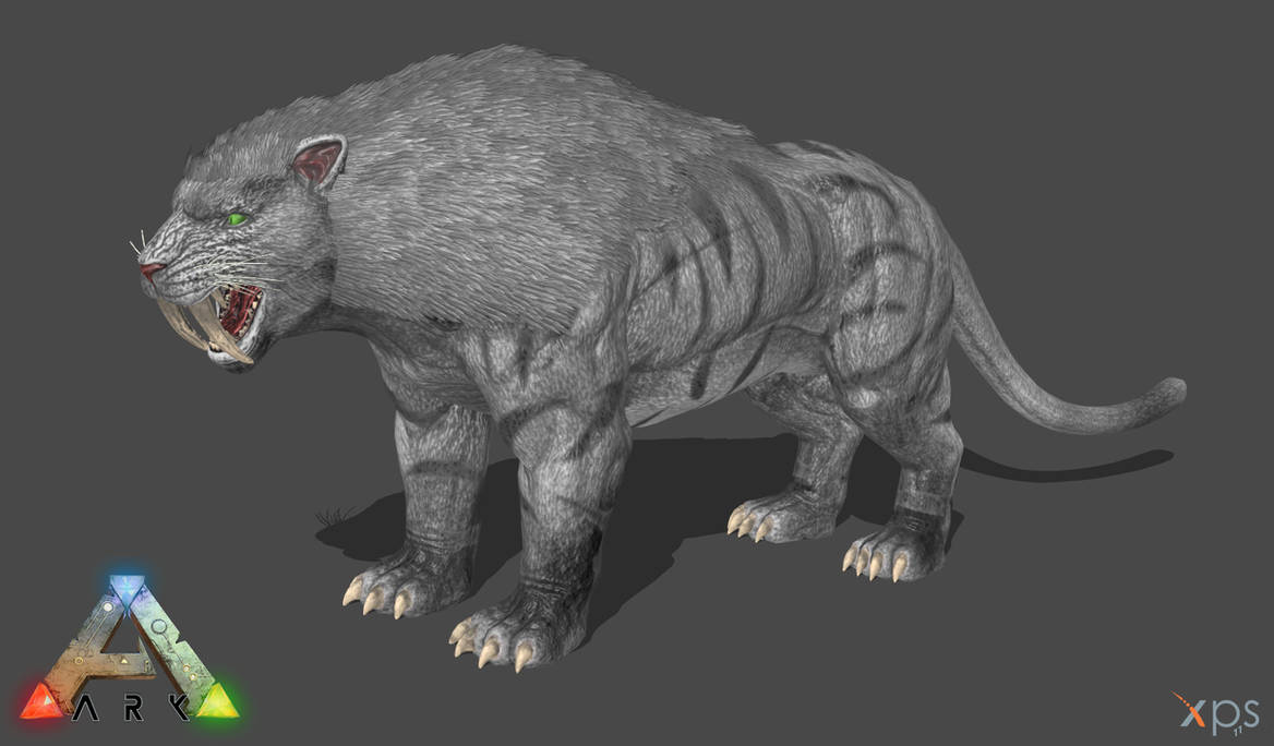 [ARK:SE] Sabertooth by Phelcer on DeviantArt