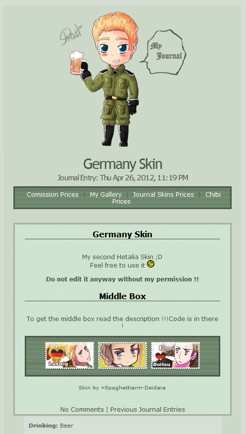 Germany Skin