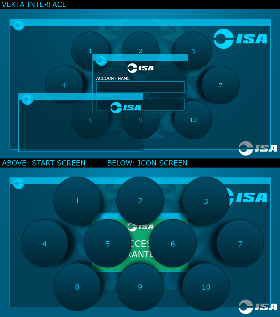 Vekta Interface PS Vita Theme