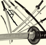 Swords-Katana Samurai Brushes by mxdonence