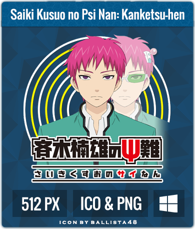 Get Wallpaper Saiki Kusuo No Psi Nan Kanketsu Hen Anime Icon By Ballista48 On For Android