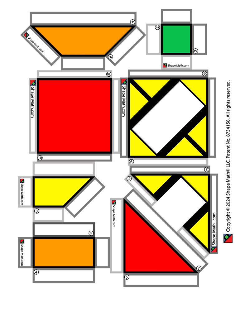 Shape Math cutouts 1 (print 10) by ShapeMath on DeviantArt