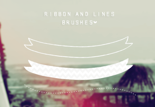 Ribbon and Lines brushes