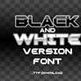 Pokemon Black and White Version Font