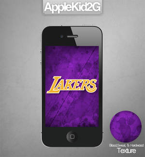 L.A. Lakers iPhone Wallpaper