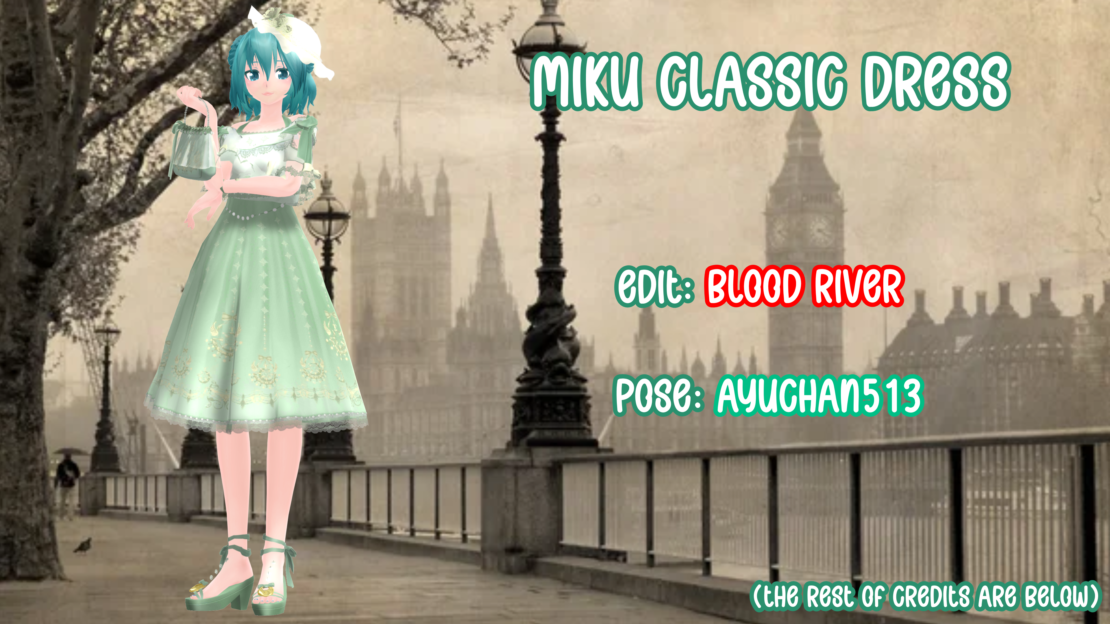 TDA Miku Classic Dress - DOWNLOAD by BloodRiver11 on DeviantArt