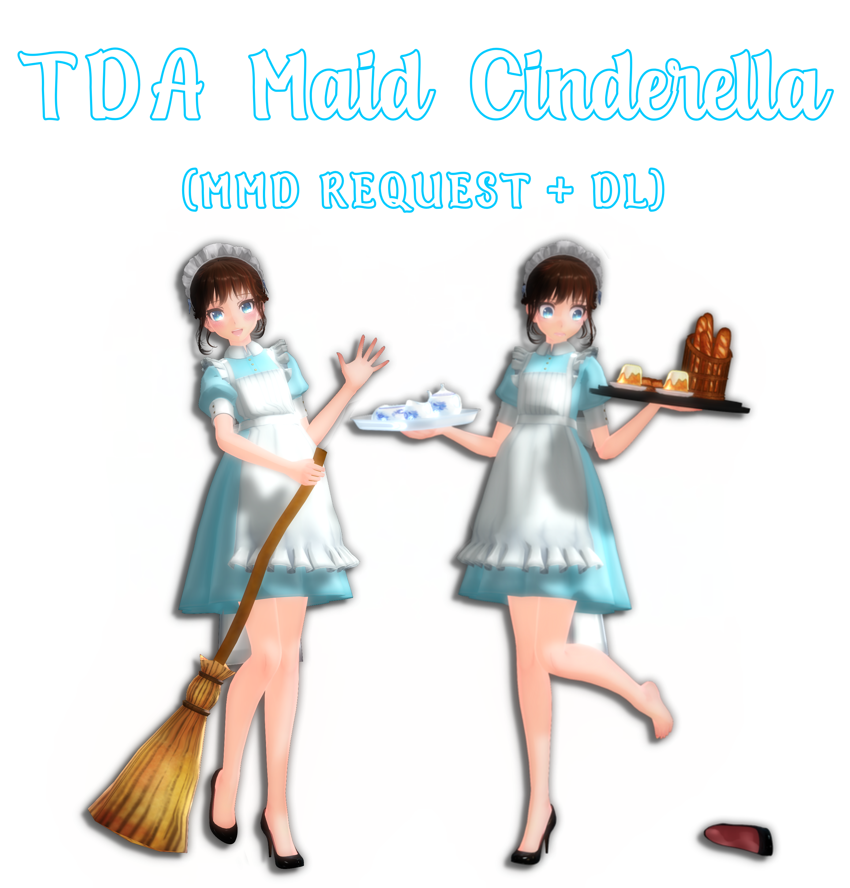 (#4 MMD REQUEST + DL) TDA Maid Cinderella by BloodRiver11 on DeviantArt