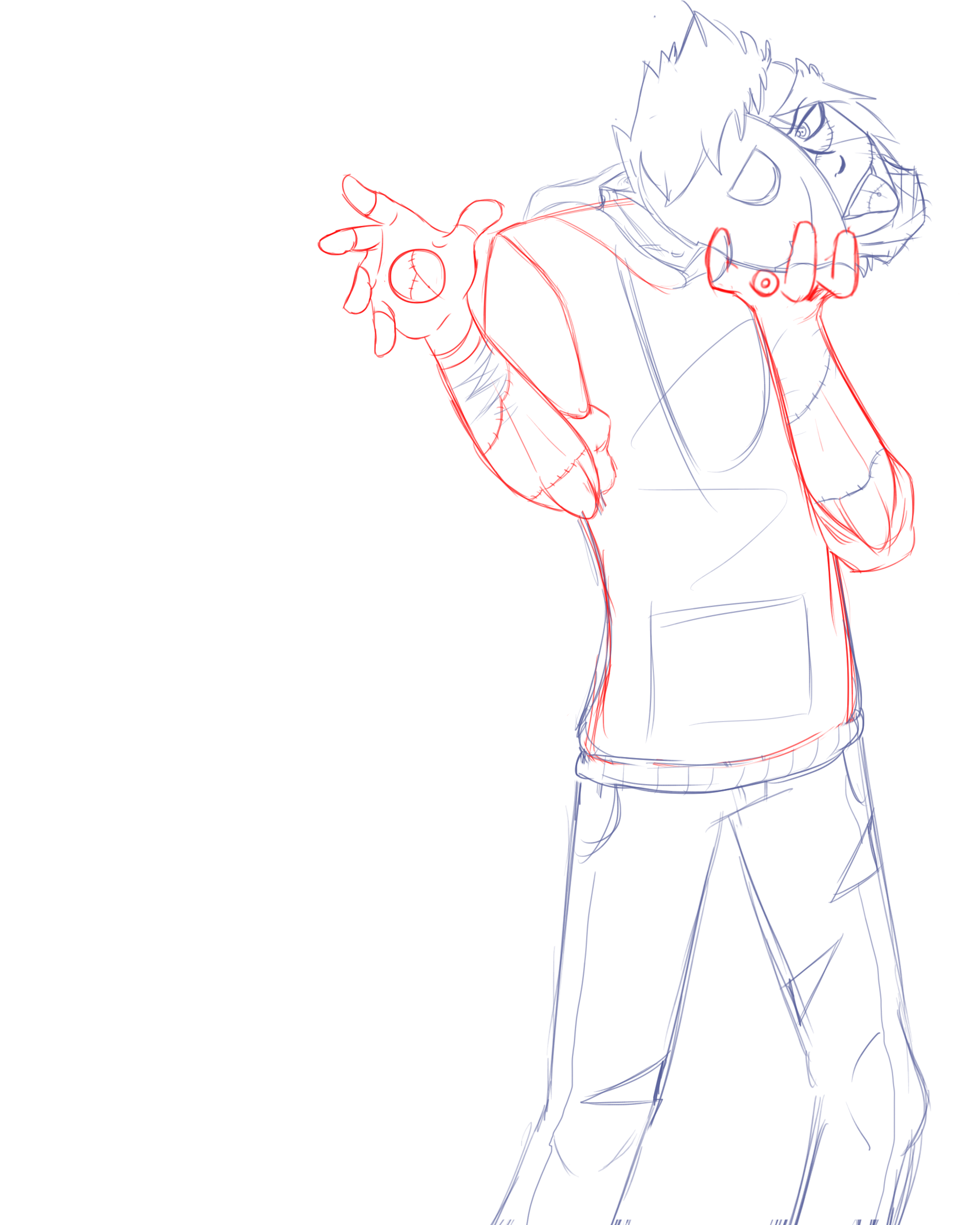 Zombie Richy Sketch by LonewolfTerror on DeviantArt