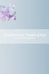 Orchid Literature Template by clandestine-stock