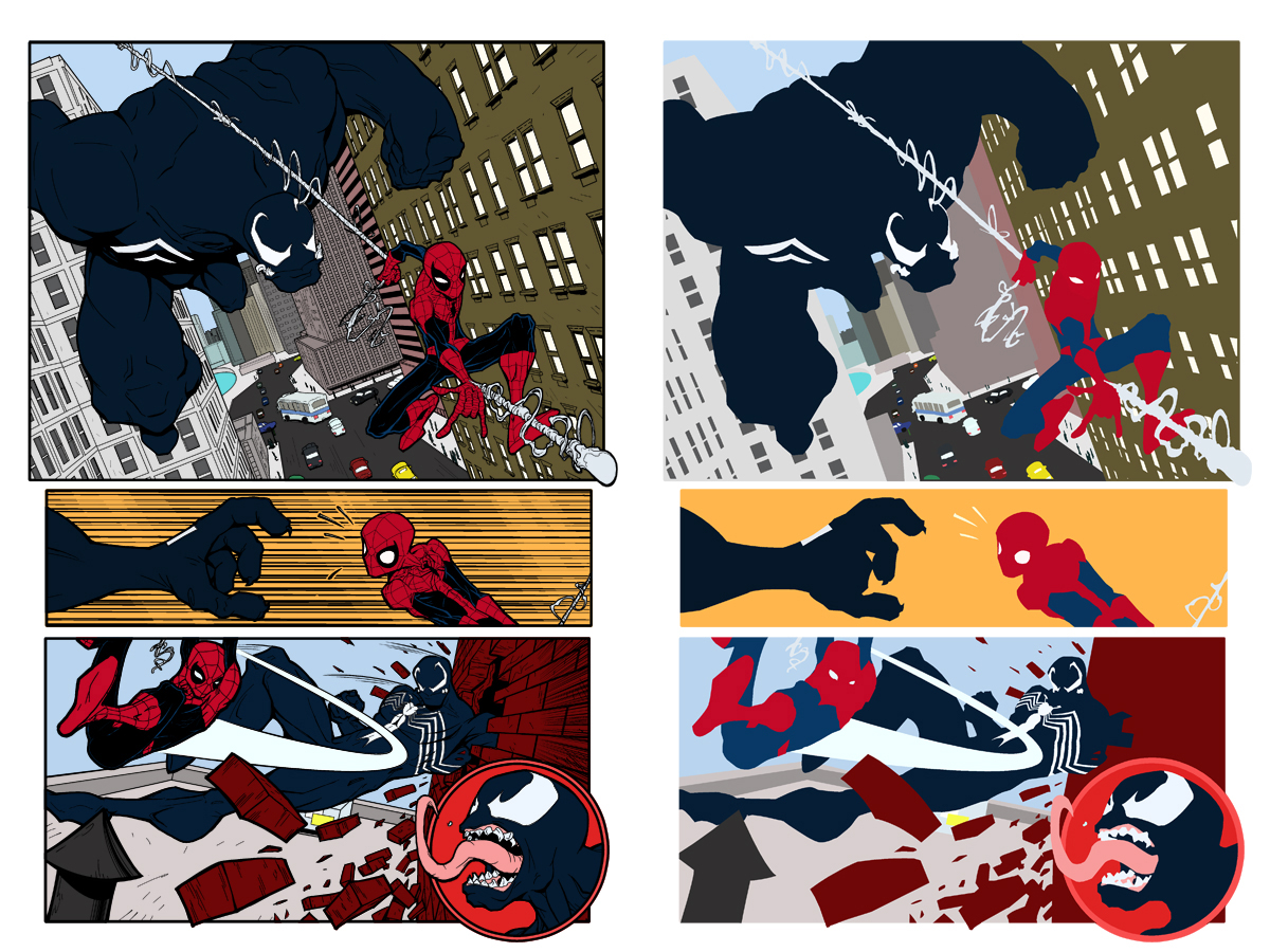 Spidey vs. Venom 1 Flats