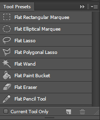 Flat Tool Presets for Photoshop