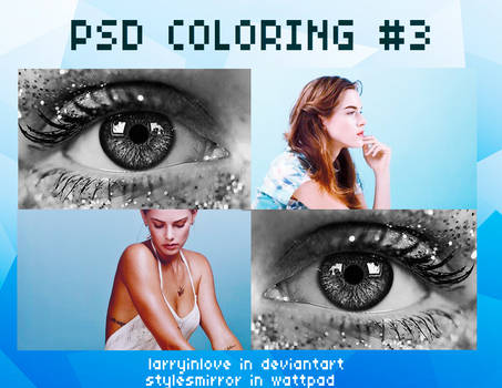 PSD COLORING #3 |EYES|