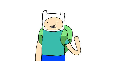 Finn the human boy.