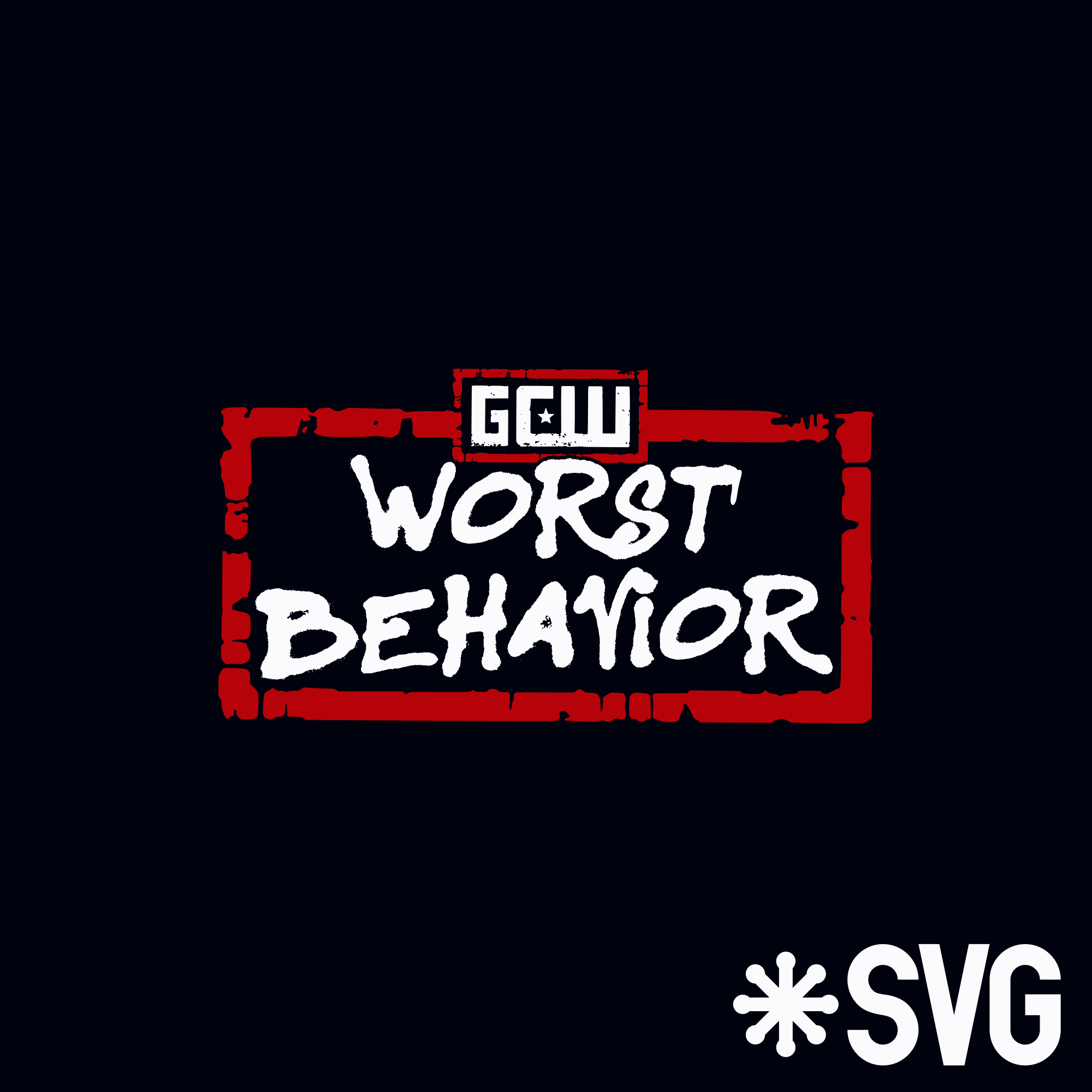 GCW Worst Behavior Logo SVG by HellMen45 on DeviantArt