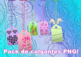 Pack de colgantes png