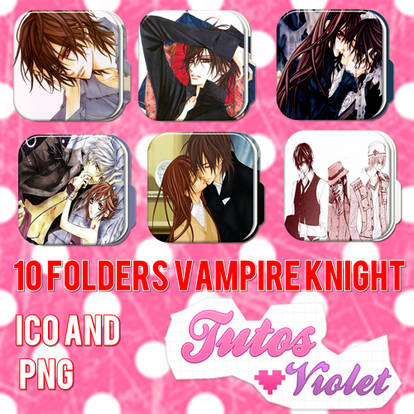 10 Folders Vampire Knight