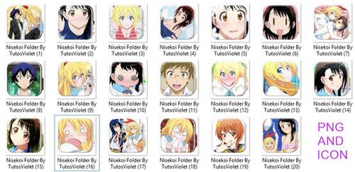 20 Nisekoi Folders