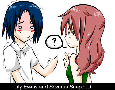 SNAPEandLILY.  $harrypotter$