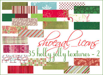 100x100 Christmas Textures II