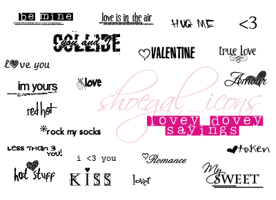 Lovey Dovey Sayings