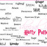 100x100 Harry Potter Brushes