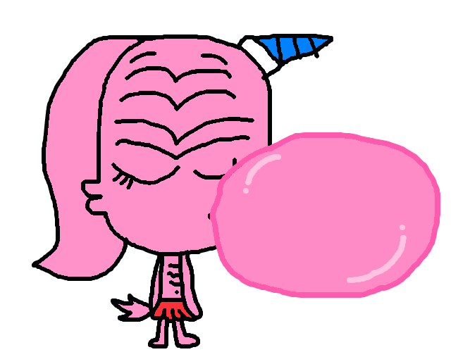 Charlie Show blowing bubblegum by Barbie537 on DeviantArt