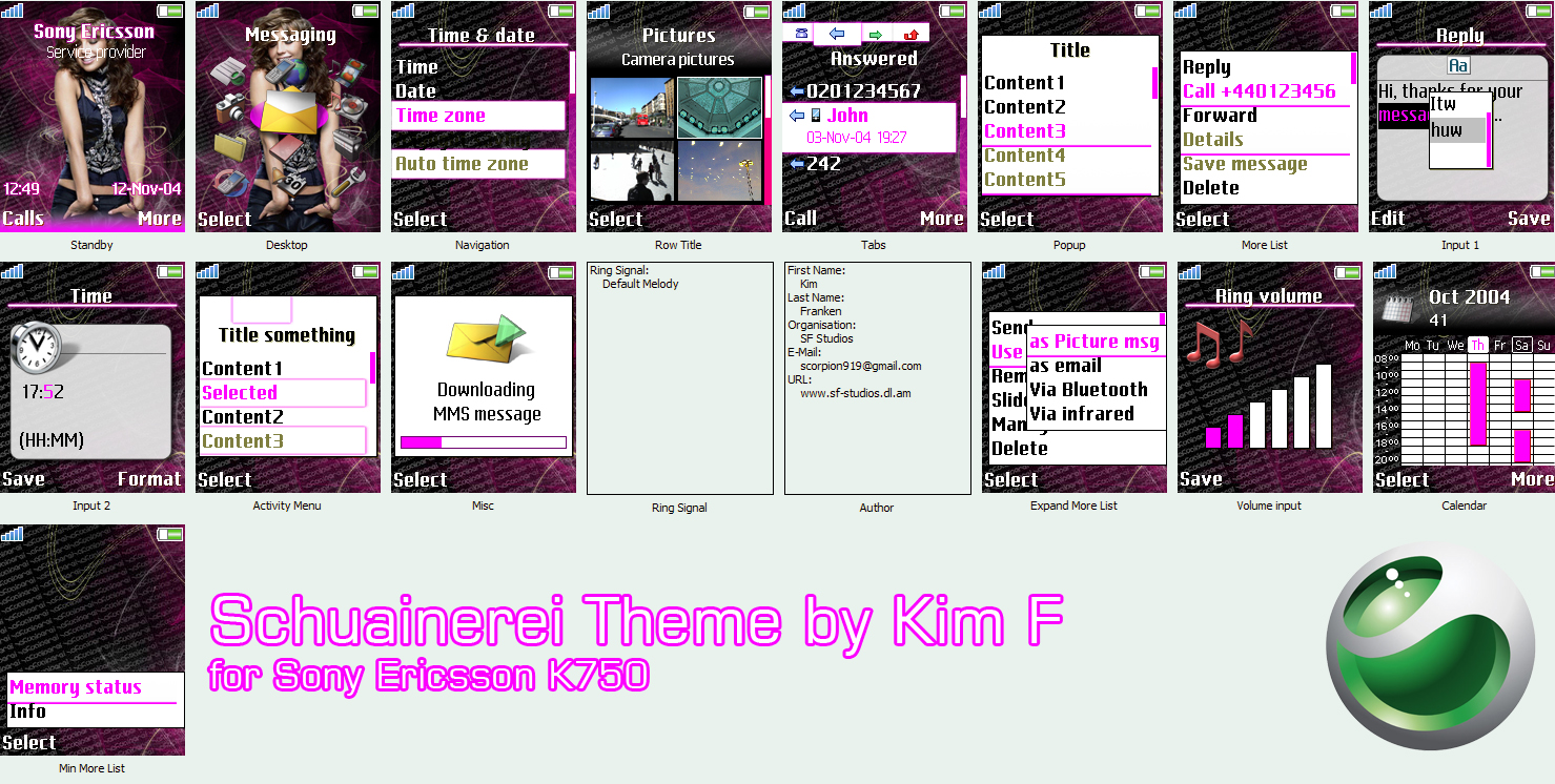 Schuainerei Theme for k750