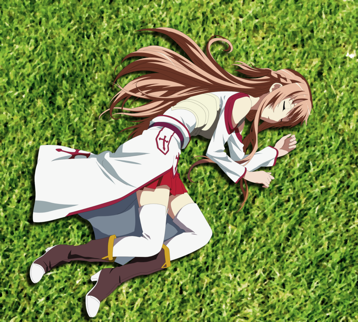 SAO: Asuna napping [Vector]