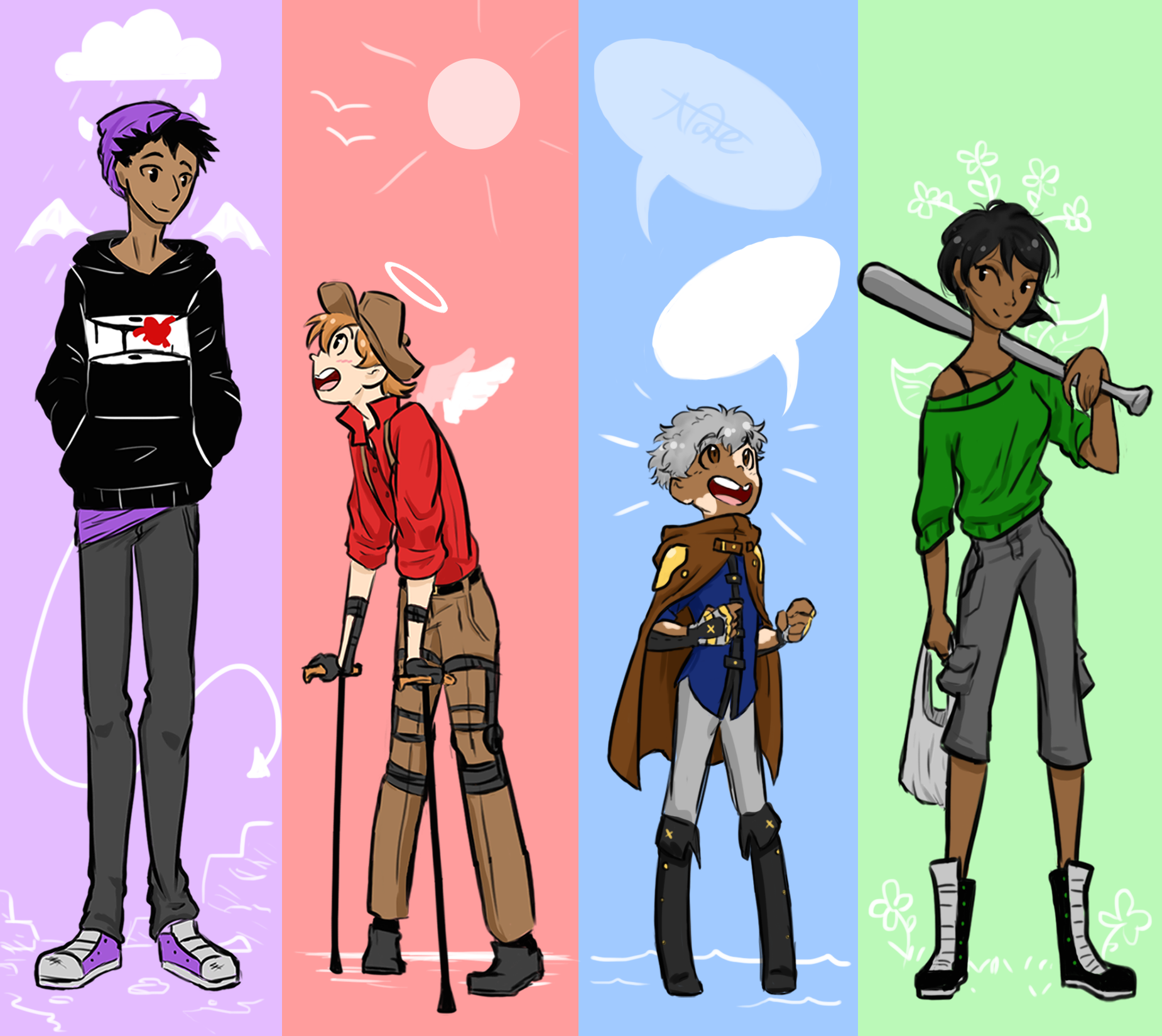 The Squad by Sixth-Starboi on DeviantArt