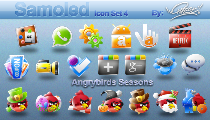 Samoled: icon set 4