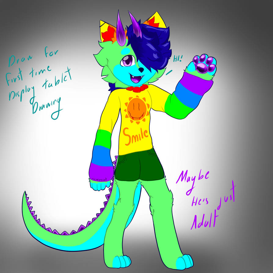 old ref sheet for my little brother by ISEDPE on DeviantArt