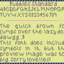 Bubbles Standard: Pixel Font