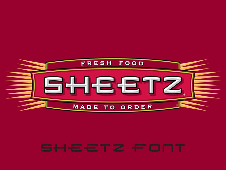 Sheetz Font by 20thcenturystudios33 on DeviantArt
