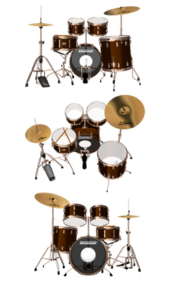 [MMD] Ludwig Zildjian Drum (DL)