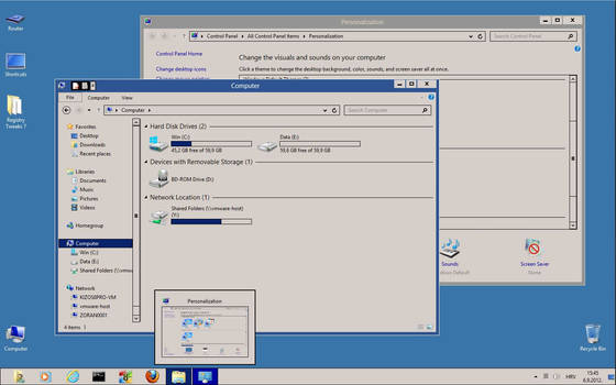 Windows classic theme for Windows 8 RTM, 8.1, 10