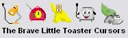 Brave Little Toaster Cursors