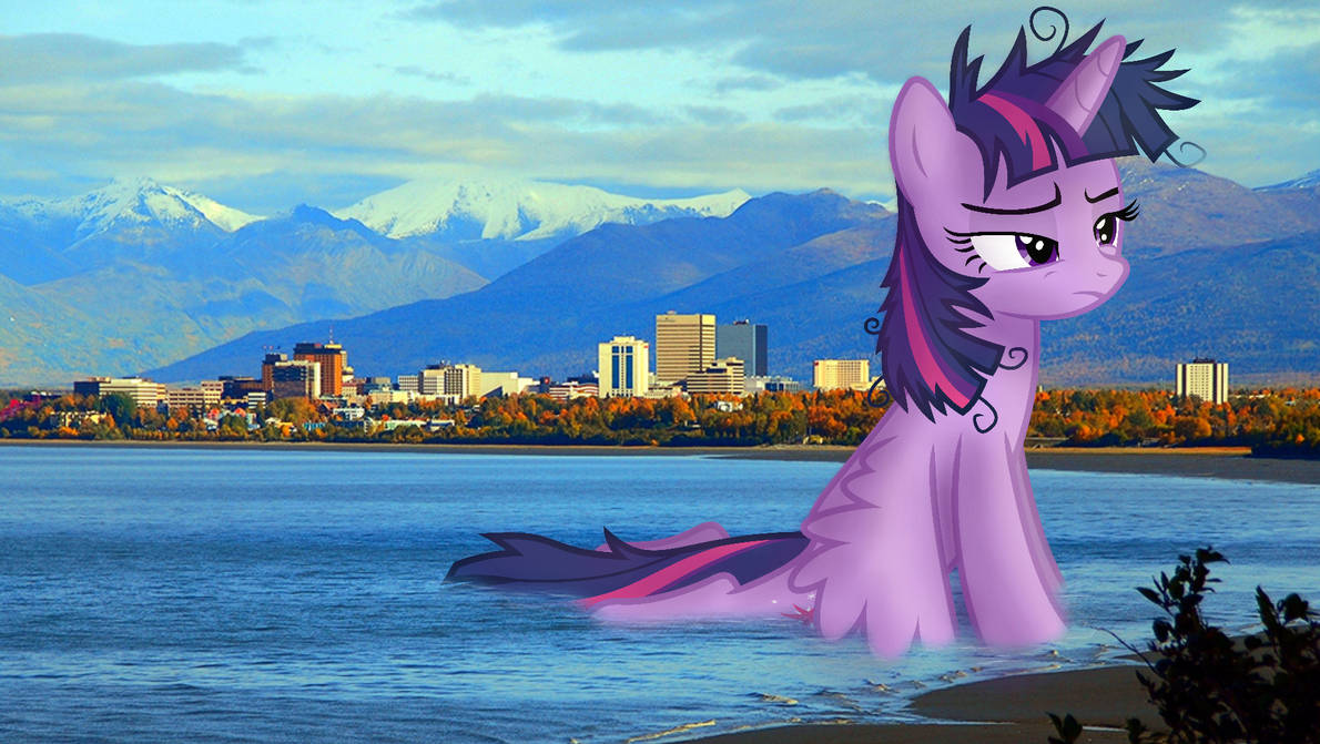 Welcome to Alaska! - Giant Twilight Sparkle by FlutterbatIsMagic on ...