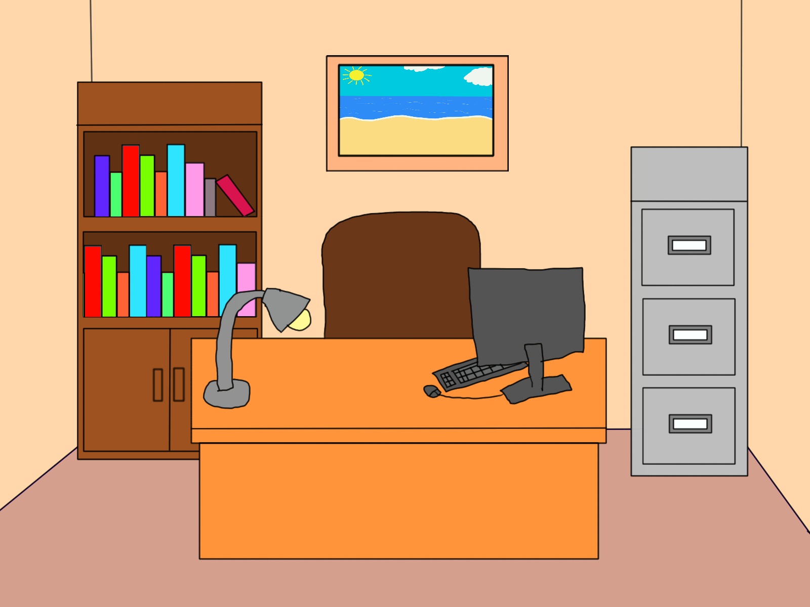 Office Scene 1 by Toonsville on DeviantArt