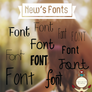 New's Fonts! :D