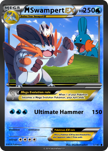 M-Swampert-EX by RedTheTrainer101 on DeviantArt