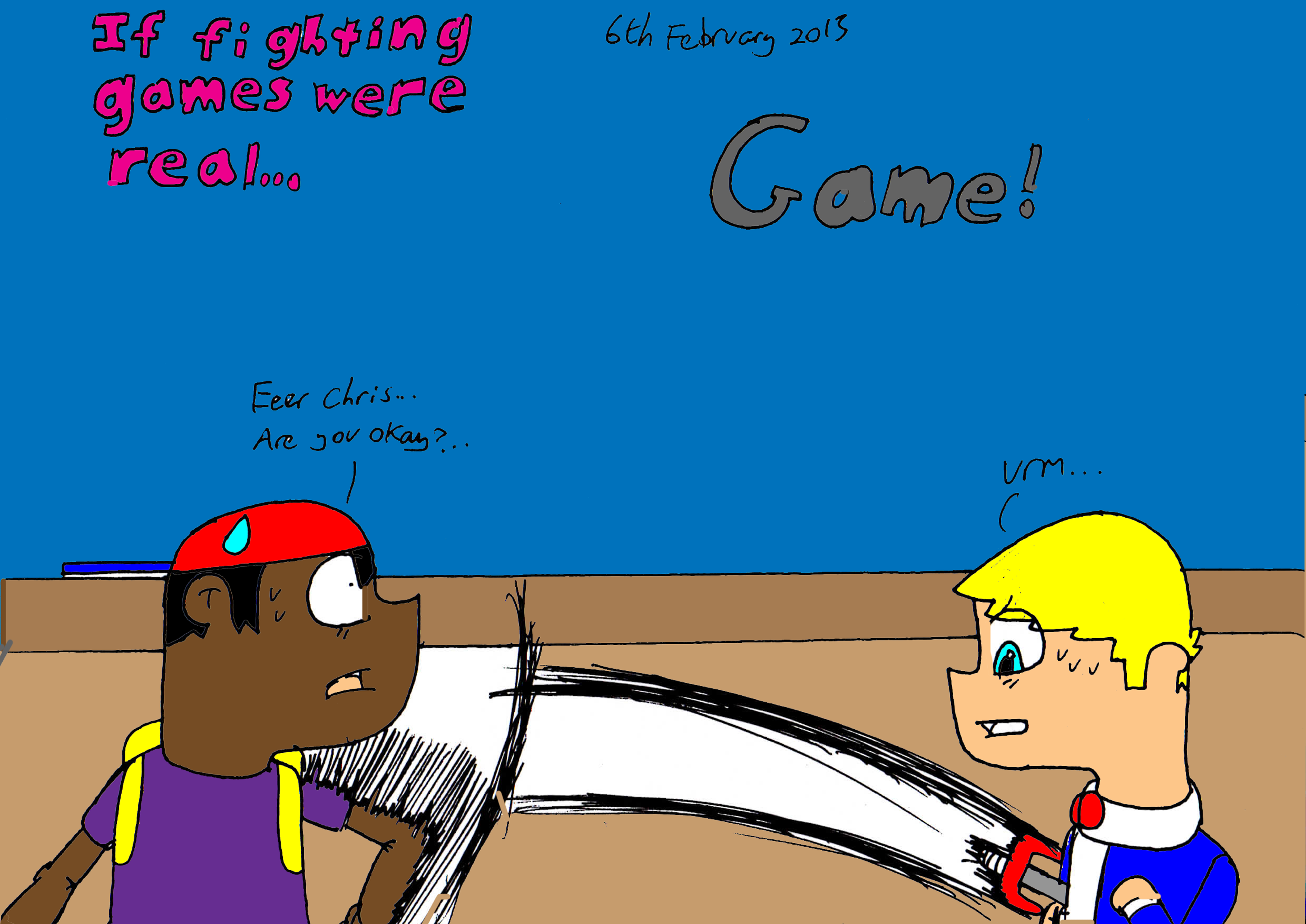 If fighting games were real... by Densetsu1000 on DeviantArt