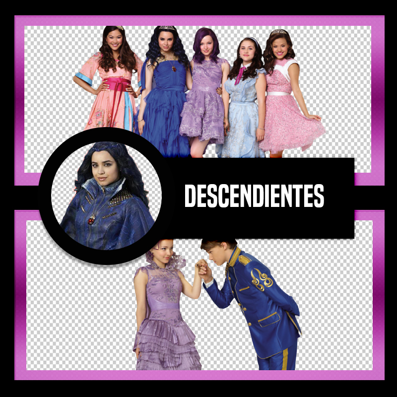 Pack PNG de Descendientes by Fernanda1802