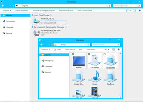 Material Design for windows 8 white